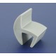 Uszczelka elastyczne PVC typ H 8 mm, szara, 18-1223