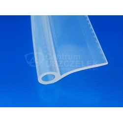 Profil silikonowy typ P, fi 10 mm transparentny, 023046