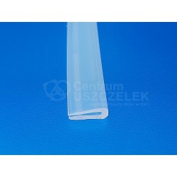 Uszczelka silikonowa transparentna na krawędź 1 mm, 023808