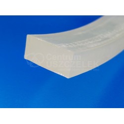 Taśma silikonowa 10x20 mm transparentny, lita 023348-30Sha