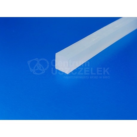 Taśma silikonowa 8x10 mm transparentna, lita 0991034