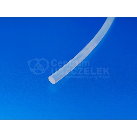 Sznur silikonowy transparentny fi 2,5 mm lity, 023078-1