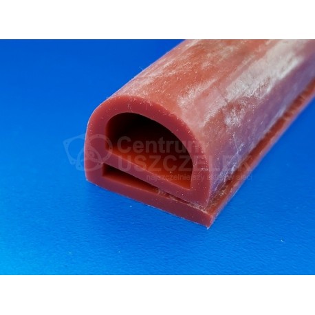 Uszczelka silikonowa czerwona typ e 20x20mm termiczna 023345