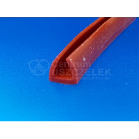 Osłona krawędzi 5 mm silikon termiczny, antracyt 023405