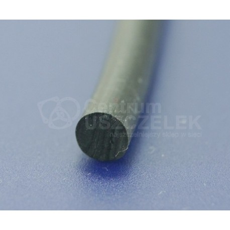 Sznur gumowy fi 8 mm lite EPDM, 023208