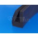 Gumowa osłona EPDM na krawędź 8 mm, czarna 012901