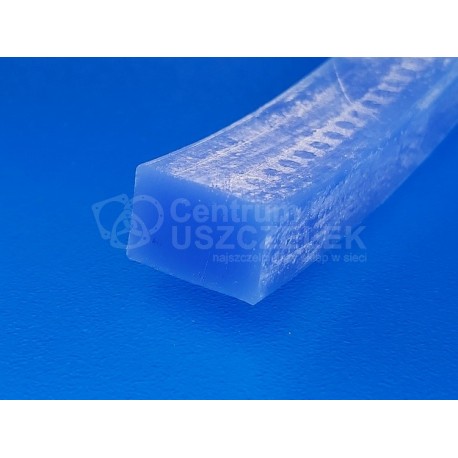 Taśma silikonowa 10x15 mm, termiczna niebieska 023668