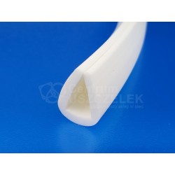 Uszczelka PVC krawędziowa 10 mm biała, 12-378