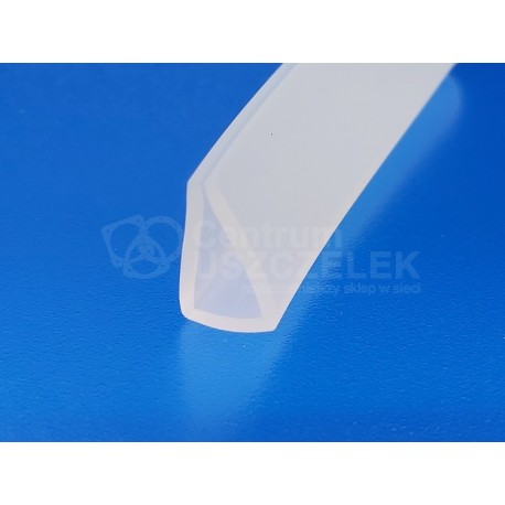 Osłona PVC na krawędź 10 mm, transparentna 12-004