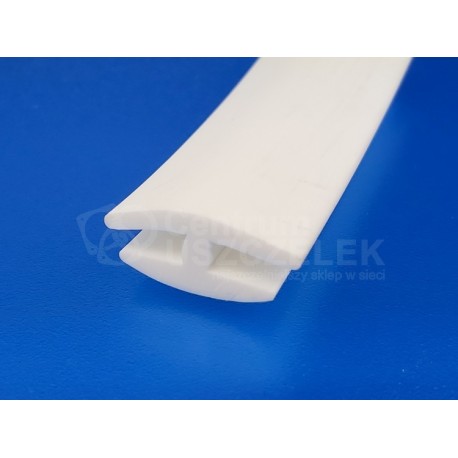 Uszczelka PVC typ H 3 mm, biała 12-321-09