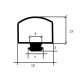 Uszczelka typ D wsuwana 13x15 mm, 18-0852