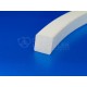 Taśma silikonowa 10x10 mm spieniona, biała 02329339