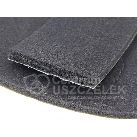 Taśma piankowa PE 2x10mm antracyt L-15m z klejem, 016221