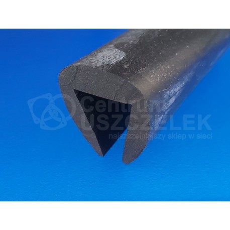 Uszczelka krawędziowa 16 mm EPDM czarna, 012734