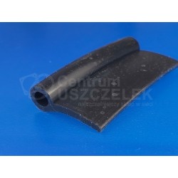 Profil silikonowy typ P, fi 10 mm czarna, 023090-01