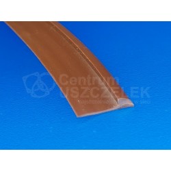 Uszczelka PVC okienna brąz RAL 8017, 026388-4
