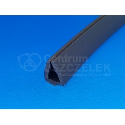 Uszczelka krawędziowa 9 mm EPDM czarna, 0351318