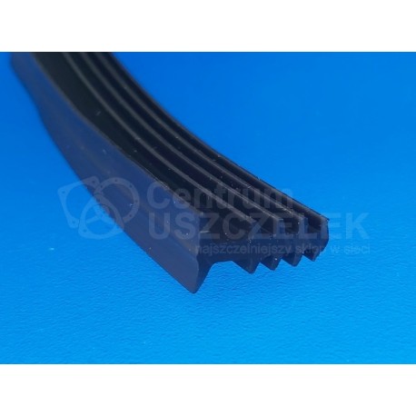 Uszczelka typ T wciskana, czarna 026491