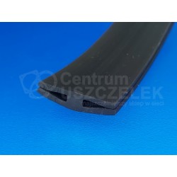 Uszczelka PVC typ H 1,5 mm czarna, 12-943