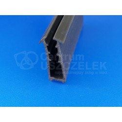 Uszczelka krawędziowa 8 mm PVC czarna, 18-914