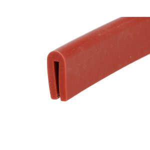 Uszczelka silikonowa czerwona, termiczna na krawędź 2 mm, 023020-01