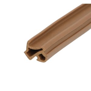 Uszczelka okienna EPDM do okien PCV s-1127 brązowa, 020702