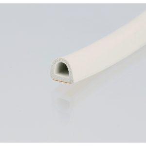 Uszczelka samoprzylepna poankowa typ D 10x12mm biała - 039554