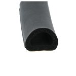 Uszczelka samoprzylepna pianka typ D 15x21mm czarna 04-512