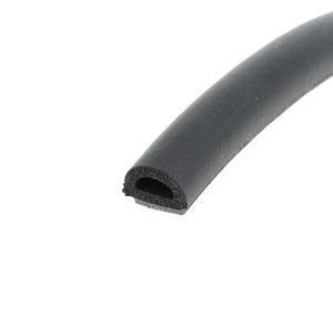 Uszczelka samoprzylepna na taśmie 3M typ D 8 x 12mm czarna 07940