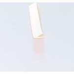 Uszczelka samoprzylepna biała 8x4,5x6 mm, 09-018