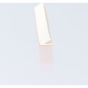 Uszczelka samoprzylepna biała 8x4,5x6 mm, 09-018