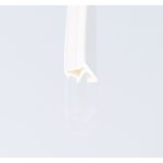 Uszczelka drewnianego okna, krawędziowa TPE, biała 09-034