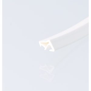 Uszczelka drewnianego okna, krawędziowa TPE, biała 09-034
