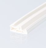 Uszczelka do drzwi zewnętrznych drewnianych, biała 09-156