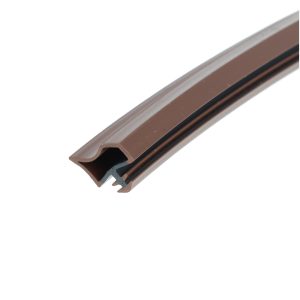 Uszczelka drzwi wewnętrznych brąz mahoniowy drewnianych, 09-393