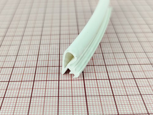 Uszczelka drzwi wewnętrznych biała drewnianych, 09-485 - obrazek 3