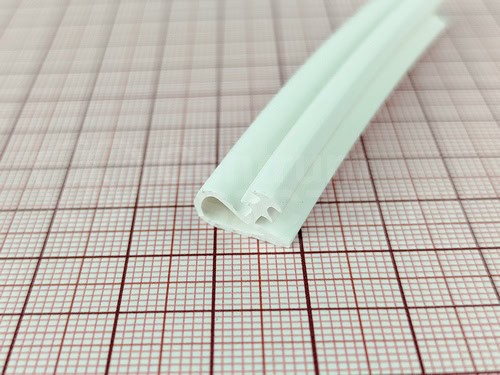 Uszczelka drzwi wewnętrznych biała drewnianych, 09-485 - obrazek 2