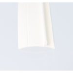 Uszczelka do okna drewnianego przymykowa biała - 82-5427-WE