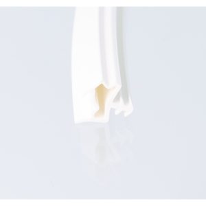 Uszczelka drzwi drewnianych wewnętrznych z przylgą, biała 09-666-05