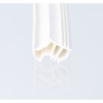 Uszczelka biała do drzwi, do ościeżnicy stalowych, 09-669-01