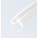 Uszczelka biała do drzwi ościeżnic stalowych L-5 mb, 09-677