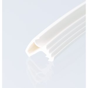Uszczelka biała do drzwi ościeżnic stalowych L-5 mb, 09-677