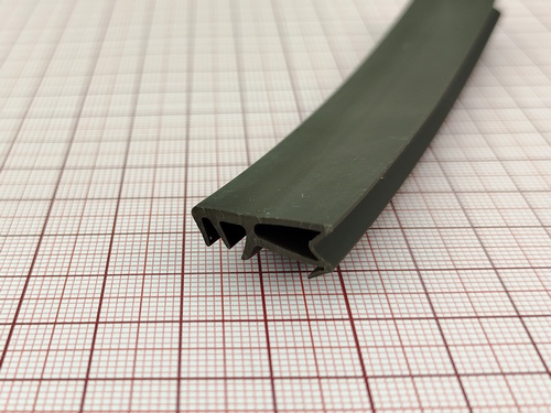 Uszczelka do drzwi zewnętrznych drewnianych, brąz rustykalny 09-700-01 - obrazek 4