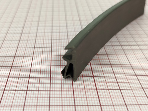 Uszczelka do drzwi zewnętrznych drewnianych, brąz rustykalny 09-700-01 - obrazek 3