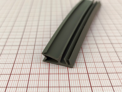 Uszczelka do drzwi zewnętrznych drewnianych, brąz rustykalny 09-700-01 - obrazek 2