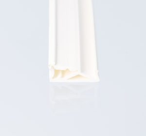 Uszczelka okna drewnianego, przylgowa TPS, biała 09-763