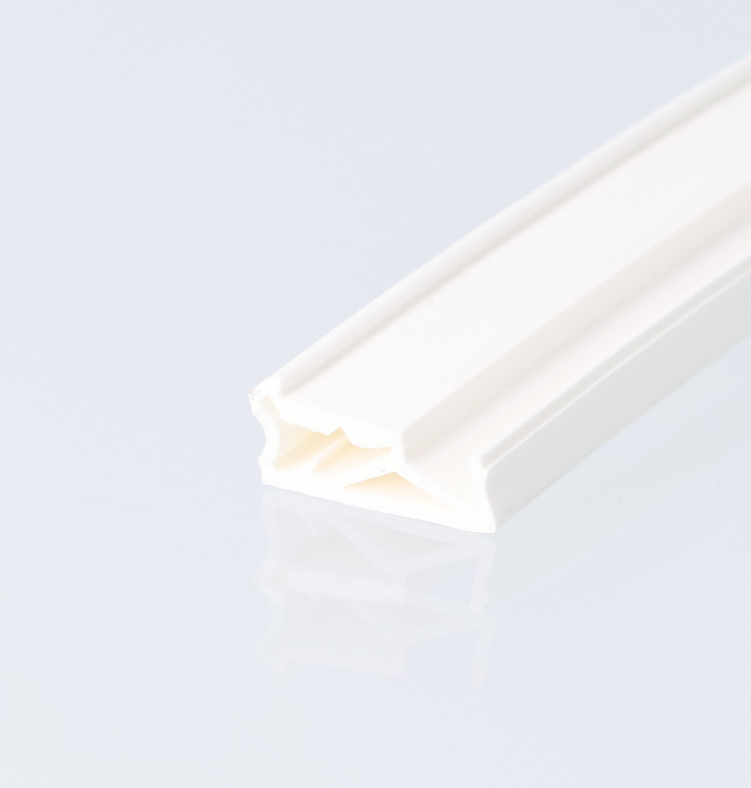 Uszczelka okna drewnianego, przylgowa TPS, biała 09-763 - obrazek 3