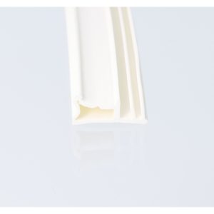 Uszczelka okna drewnianego, przylgowa TPS, biała 09-765