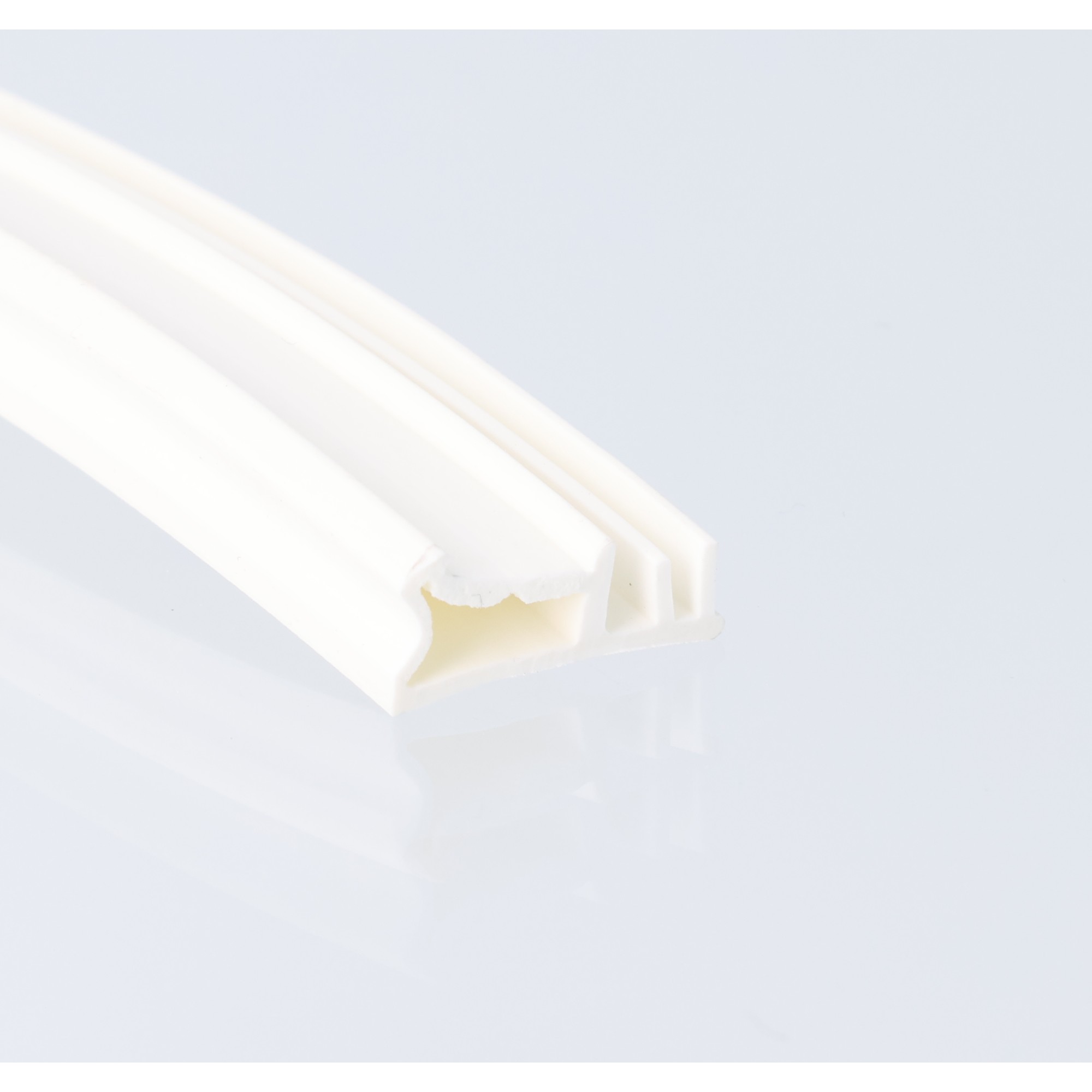 Uszczelka okna drewnianego, przylgowa TPS, biała 09-765 - obrazek 2