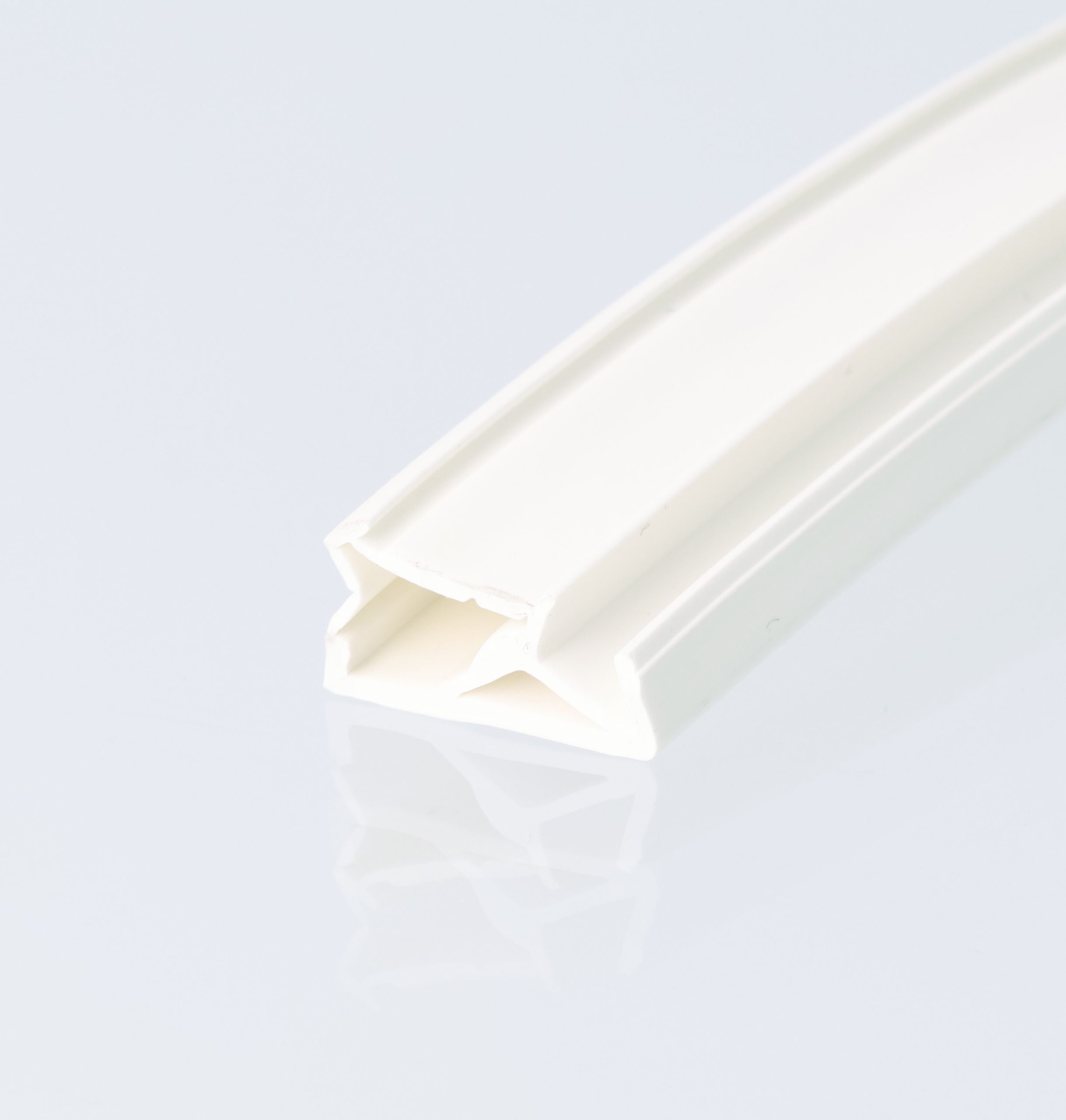 Uszczelka okna drewnianego, przylgowa TPE, biała 09-766 - obrazek 2